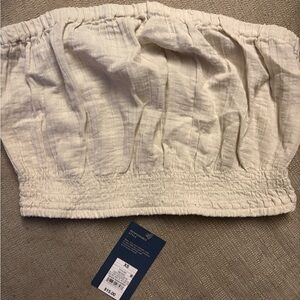 Universal Thread Cream Strapless Top